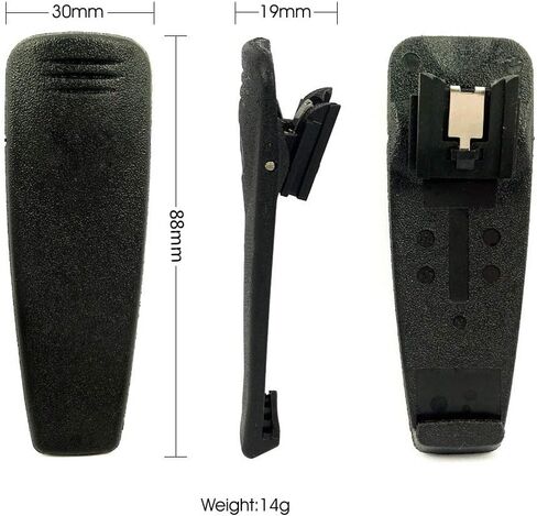 8PCS RLN6307 Belt Clip for Motorola CP110 RDU2020 RDU2080D RDU4100 RDU4160D RDV2020 RDV5100 EP150 Portable Two Way Radio RLN6307 Clip Replacement in Saudi Arabia