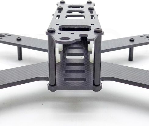 إطار طائرة سباق بدون طيار طراز QAV210 مقاس 210 ملم FPV من يو إس إيه كيو مقاس 3 ملم مصنوع من ألياف الكربون بالكامل QAV250 ZMR250 in Kuwait
