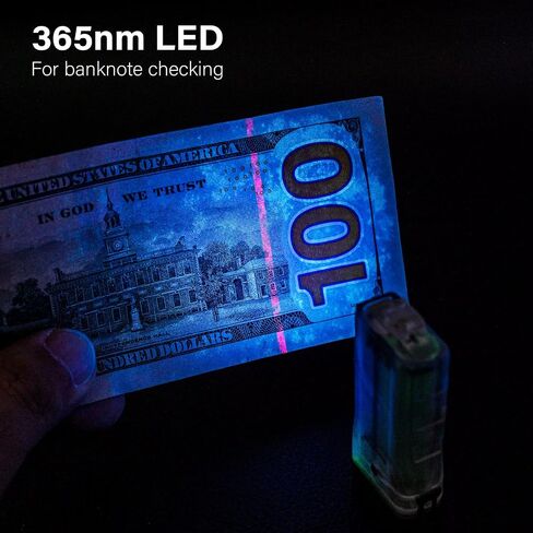 RovyVon Angel Eyes E1 Keychain Flashlight - حجم صغير، قوي 700 لومن، USB-C قابل لإعادة الشحن، بطارية احتياطية AAA، مقاومة للماء IPX6، مصباح يدوي EDC، خفيف الوزن ومتين، مقاوم للخدش in Kuwait