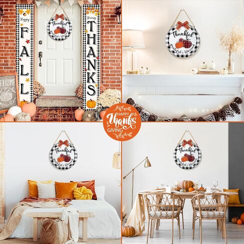 Thanksgiving Decorations Indoor Thanksgiving Wreath Door Sign Welcome Sign for Front Door Front Porch Decor Reversible I Smell Children Hanging Sign Hocus Pocus Decor Halloween Wreaths for Front Door in Kuwait