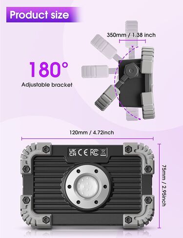 فولايتور مصباح LED اسود بالاشعة فوق البنفسجية قابل لاعادة الشحن 【عبوتان】ضوء اسود للحيوانات الاليفة 395 نانومتر، كاشف بول الكلاب والقطط، ضوء كاشف بالاشعة فوق البنفسجية للعثور على البقع الجافة على in Kuwait