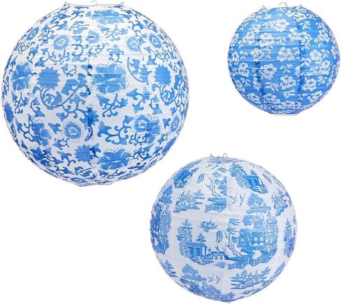 مجموعة من 3 فوانيس ورقية صينية من توز كومباني in Kuwait