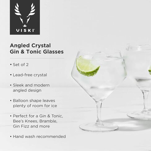 نظارات فيسكي راي للإعصار، مثالية لبينا كولاداس، زجاج الكوكتيل الاستوائي، مجموعة هدايا من النظارات الكريستالية مكونة من قطعتين، شفافة، 14oz in Kuwait