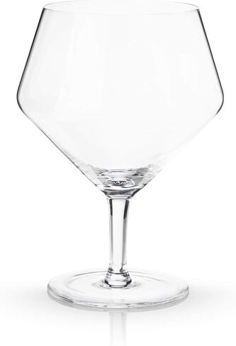 نظارات فيسكي راي للإعصار، مثالية لبينا كولاداس، زجاج الكوكتيل الاستوائي، مجموعة هدايا من النظارات الكريستالية مكونة من قطعتين، شفافة، 14oz in Kuwait