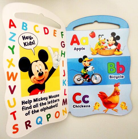 Disney Mickey and Friends Baby Beginner Board Books (Set of 4 Shaped Board Books) in Saudi Arabia