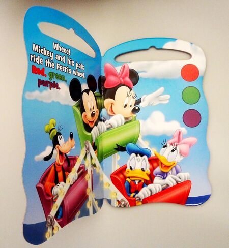 Disney Mickey and Friends Baby Beginner Board Books (Set of 4 Shaped Board Books) in Saudi Arabia