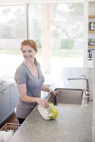 سلة غسالة الأطباق بمقبض من بون - سلة غسالة الأطباق بأجزاء زجاجات الأطفال - تخزين زجاجات الأطفال وتنظيف المنزل - أساسيات تغذية الطفل - رمادي in Kuwait