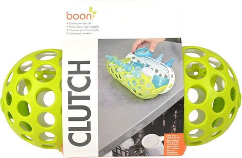 سلة غسالة الأطباق بمقبض من بون - سلة غسالة الأطباق بأجزاء زجاجات الأطفال - تخزين زجاجات الأطفال وتنظيف المنزل - أساسيات تغذية الطفل - رمادي in Kuwait