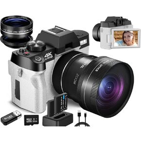 كاميرات رقمية بدقة 4K للتصوير الفوتوغرافي، وكاميرا مدونات فيديو بدقة 48 ميجابكسل لموقع YouTube in Kuwait