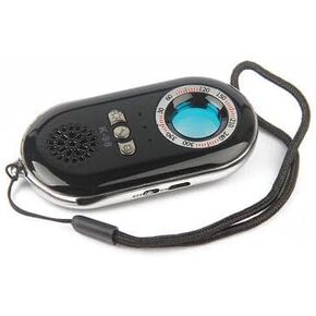 كاشف كاميرا مخفية مضاد للتجسس بالاشعة تحت الحمراء من كاجوان، منبه شخصي محمول 3 في 1 للدفاع عن الطوارئ مع مصباح يدوي LED صغير للمنزل والفندق والسفر وصندوق الامان in Kuwait