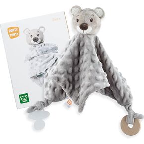 Donty-Tonty Baby Blanket with Stuffed Animals Easter Baby Gift -Security Snuggle Blanket Lovie Soft Lovey Plush Toy for Babies, Infant, Newborn, Toddler, Baby for Girls and Boys in Saudi Arabia