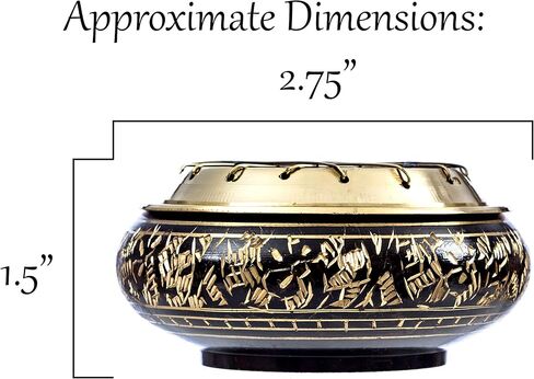 الترناتف ايماجينيشن موقد شاشة نحاسي صلب جميل مع نحت فني وقاعدة اكواب خشبية. اسود in Kuwait