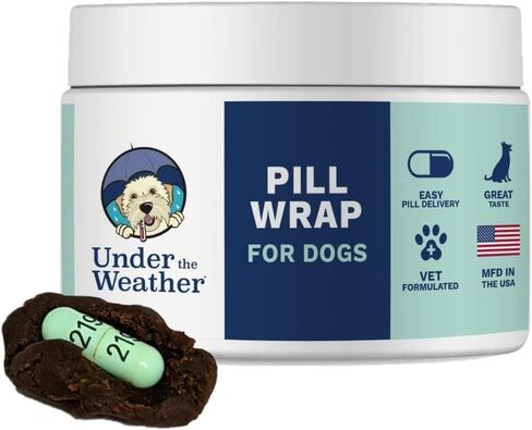 Chicken Flavor Paste for Hiding Dog Pills, Medication, Vitamins. Wrap Dog Pills for Effortless Medication Administration in Kuwait