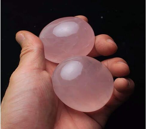 Natural Labradorite Palm Stone Worry Stones Purple Flash Irregular Sphere Healing Crystal Quartz Gemstone Pocket Stone for Reiki Chakra Balancing Decoration (Purple Flash Labradorite 20-50Grams) in Saudi Arabia