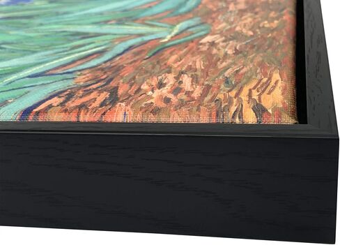 Wieco Art Irises حديث ممتد ومؤطر بطباعة قماشية جيكلي من الزهور الشهيرة من Van Gogh لوحات زيتية مستنسخة صور فنية على قماش جدار الفن لديكورات المنزل في غرفة النوم in Kuwait