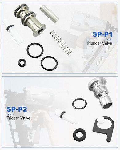 SP-P2 SP-P3 صمام الغطاس ومجموعة صمام الزناد، مناسب لشركة هيتاشي NR83A NR83A2 NR83A2(S) NR83A3 جزء مسمار التأطير 884-111 875-638 in Kuwait