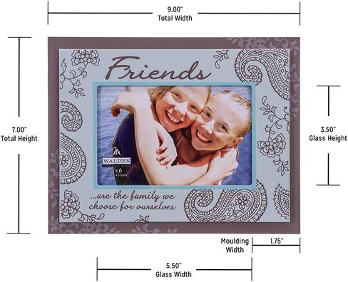 الأصدقاء 2-step storyboard الإطار W/2-dimensional الفتحة, Friends, 4Wx6L in Kuwait