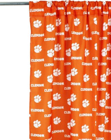 مجموعة ستائر LSU Tigers 63" من College Covers مزودة بستائر مع ظهر مربعات 42 بوصة x 63 بوصة بألوان الفريق in Kuwait