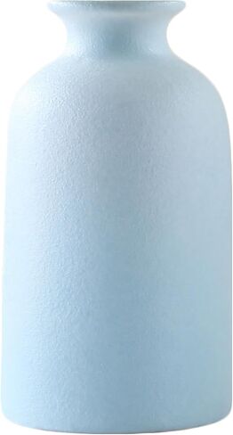 Beige Ceramic Vase, Dry Flower Vases Minimalism Style for Modern Table Shelf Home Decor, Fit for Fireplace Bedroom Kitchen Living Room Centerpieces Office Desk Gift(Beige) in Saudi Arabia