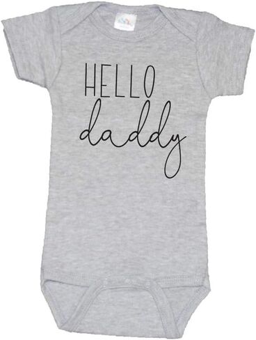 Bump and Beyond Designs Hello Daddy Surprise Pregnancy Announcement to New Dad in Saudi Arabia