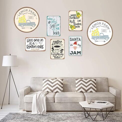 جديد خمر ريترو معدن القصدير تسجيل وعاء جراد البحر الطازجة من ماين جراد البحر المنزل المرآب بار نادي فندق جدار ديكور علامات 12X8 بوصة in Kuwait