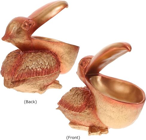 صينية مفاتيح من Beaupete صينية مجوهرات مزخرفة بزهرة البحيلان كبيرة الفم منظم المفاتيح خزانة ديكور مدخل حلية طبق هووسورمينغ هدية ذهبية in Kuwait