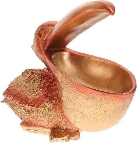 صينية مفاتيح من Beaupete صينية مجوهرات مزخرفة بزهرة البحيلان كبيرة الفم منظم المفاتيح خزانة ديكور مدخل حلية طبق هووسورمينغ هدية ذهبية in Kuwait