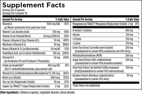 - Hair Skin & Nails Complex Collagen Formula - 120 Capsules in Kuwait