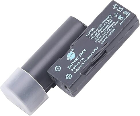 DSTE 2X NP-700 Rechargeable Li-ion Battery Pack Compatible with Konica Minolta DG-X50 DiMAGE X50 X60 Camera as D-LI72 DB-L30 SLB-0637 in Saudi Arabia