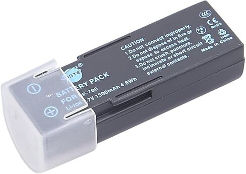 DSTE 2X NP-700 Rechargeable Li-ion Battery Pack Compatible with Konica Minolta DG-X50 DiMAGE X50 X60 Camera as D-LI72 DB-L30 SLB-0637 in Saudi Arabia