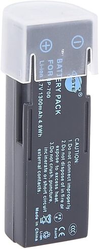 DSTE 2X NP-700 Rechargeable Li-ion Battery Pack Compatible with Konica Minolta DG-X50 DiMAGE X50 X60 Camera as D-LI72 DB-L30 SLB-0637 in Saudi Arabia