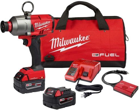Milwaukee 2865-22 M18 FUEL 7/16 in. Hex Utility High-Torque Impact Wrench with ONE-KEY Kit in Saudi Arabia