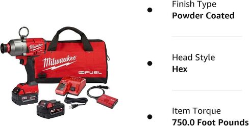 Milwaukee 2865-22 M18 FUEL 7/16 in. Hex Utility High-Torque Impact Wrench with ONE-KEY Kit in Saudi Arabia
