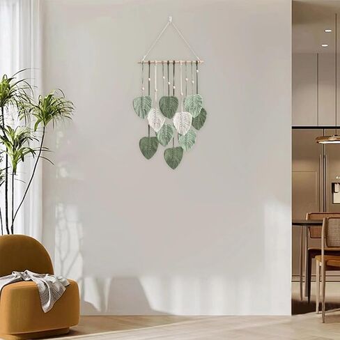 SVICCOOKQ Macrame Wall Hanging,Macrame Wall Decor,31.5"x15.7"Boho Macrame Wall Hanging Decorations for Bedroom, Living Room in Saudi Arabia
