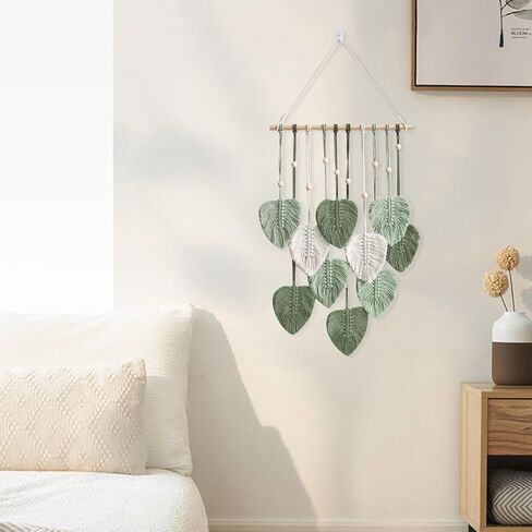 SVICCOOKQ Macrame Wall Hanging,Macrame Wall Decor,31.5"x15.7"Boho Macrame Wall Hanging Decorations for Bedroom, Living Room in Saudi Arabia
