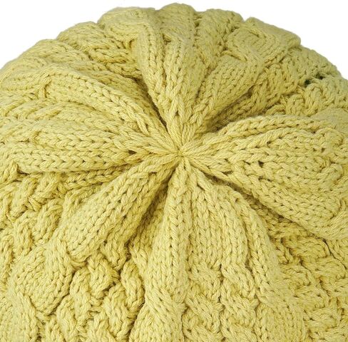 CLAPE Visor Beanie Cap Men's Outdoor Newsboy Hat Stylish Cable Knitted Cold Weather Winter Hat Outdoor Sport Skull Ski Cap in Saudi Arabia