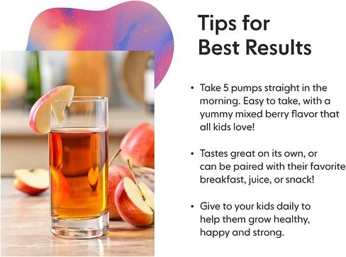 2X4 Better Kids’ Multi™ Liposomal Kids Multivitamin Supplement with Vitamin C, A, E, B Vitamins, Lutein, Zinc, and Minerals, Immune Support Liquid Vitamins in Saudi Arabia