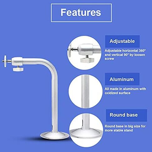 V-Fiabilidad J نوع CCTV دعامة تثبيت على الحائط، دعامة تثبيت على الحائط للكاميرا العالمية قابلة للتعديل لكاميرا CCTV الأمنية in Kuwait