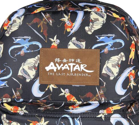 Nickelodeon Avatar The Last Airbender Character Aang Katara Appa Zuko Cartoon All Over Print Backpack in Saudi Arabia