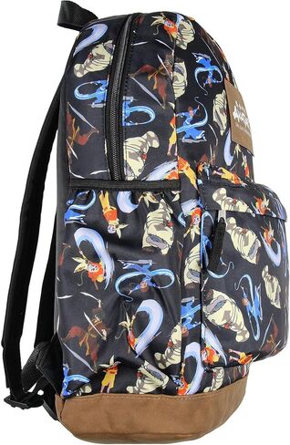Nickelodeon Avatar The Last Airbender Character Aang Katara Appa Zuko Cartoon All Over Print Backpack in Saudi Arabia