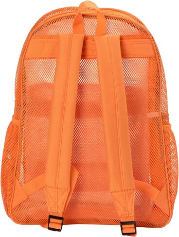 NiceAndGreat Heavy Duty Classic Student Mesh Backpack | Padded Straps | Red in Saudi Arabia