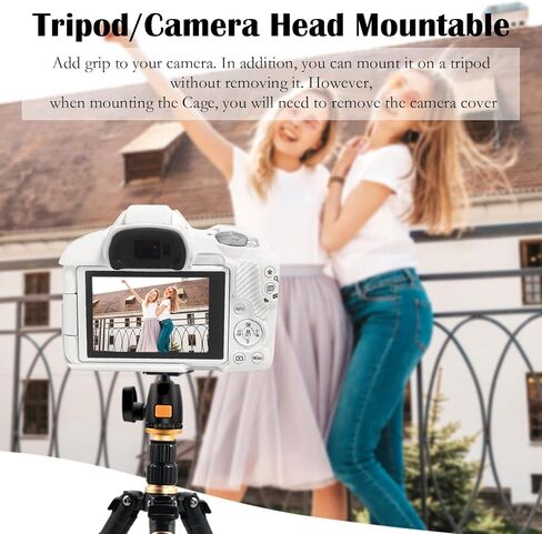 حافظة كاميرا Easy Hood R50 R100، غطاء حماية للكاميرا بأزرار لكاميرا Canon EOS R50 / R100 بدون مرآة، حافظة من السيليكون الناعم غطاء حقيبة جلد الجسم خفيف الوزن وردي in Kuwait