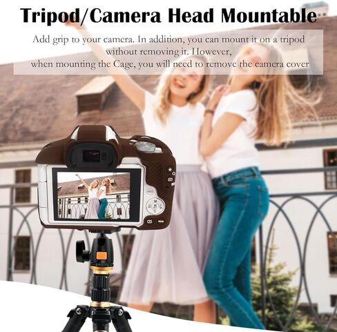 Easy Hood R50 R100 Camera Case, Buttons Marking Protective Camera Cover for Canon EOS R50 / R100 Mirrorless Vlogging Camera, Soft Silicone Case Lightweight Body Skin Bag Cover Pink in Kuwait