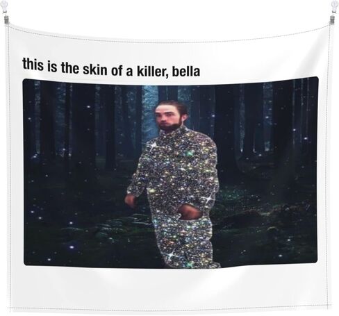 روبرت باتينسون تراك سوت ميمز بوتيك ديكور الحائط ديكور الجمال ديكور المنزل 60 × 51 بوصة in Kuwait