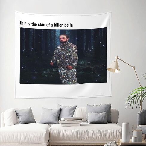 روبرت باتينسون تراك سوت ميمز بوتيك ديكور الحائط ديكور الجمال ديكور المنزل 60 × 51 بوصة in Kuwait