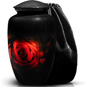 Blessbuy Rose Urns for Human Ashes Adult Female and Male - Decorative Urn for Human Ashes - Funeral Urn, Cremation urns for Ashes - Large in Saudi Arabia