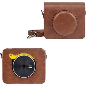 WOGOZAN Instant Photo Printer C300R Case for Kodak Mini Shot 3 Retro Bag with Adjustable Strap (Retro Brown) in Kuwait