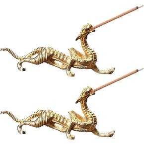 4Pcs Mini Brass Incense Holder Copper Incense Holder for Stick Coil,Incense Burner for Yoga, Meditation and Home Office Decor(Dual Purpose) in Saudi Arabia