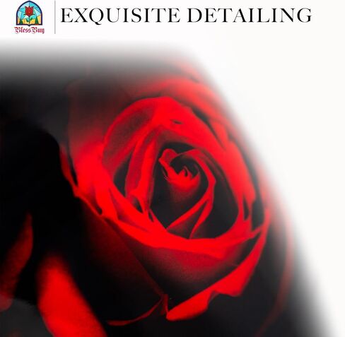 Rose Urn for Human Ashes Adult Female | Cremation Funeral Decorative Urn for Women and Men in Saudi Arabia