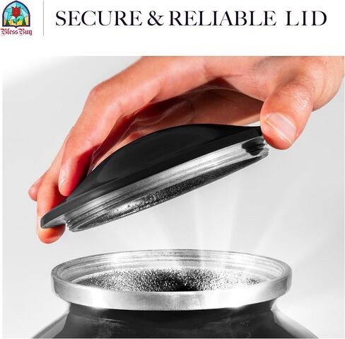 Rose Urn for Human Ashes Adult Female | Cremation Funeral Decorative Urn for Women and Men in Saudi Arabia